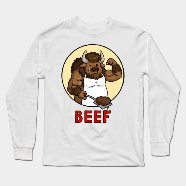 Beef Long Sleeve T-Shirt by JenniferSmith